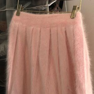 Cashmere pleated skirt size small